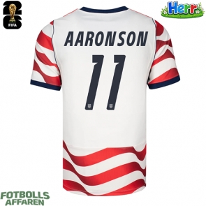 Förenta stater Brenden Aaronson #11 Hemmatröja VM 2026 Kortärmad